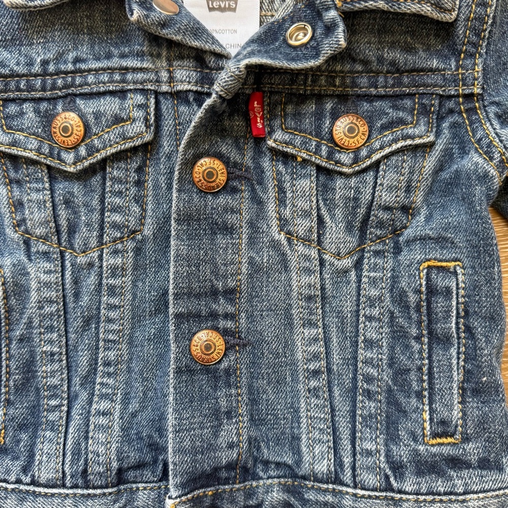 Levi's Blue Jean Jacket for Kids - Picture 2 of 6